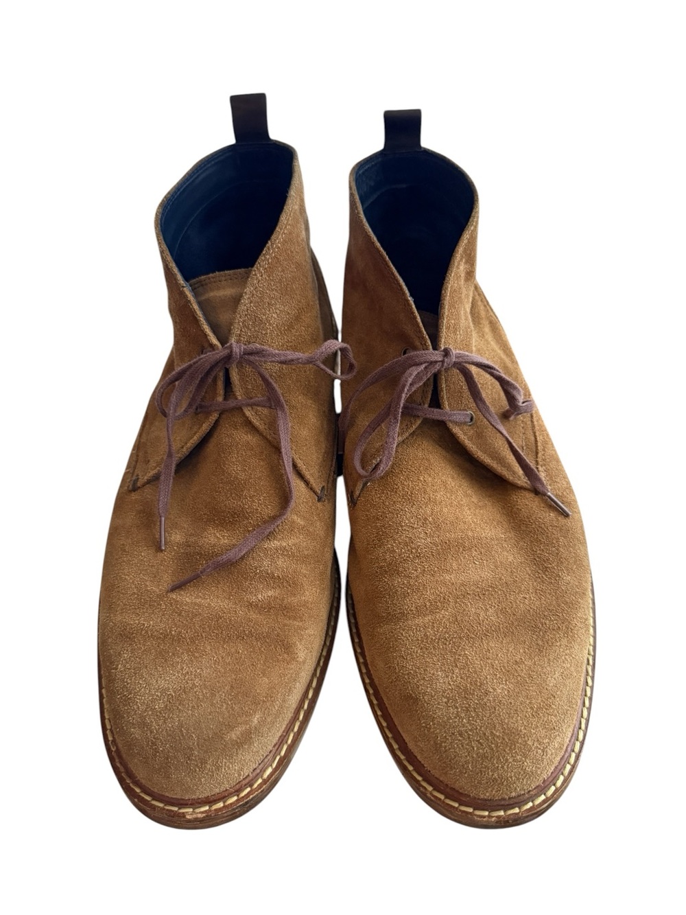 Cole Haan Grand Suede Chukka Boots Tan Camel Lace Up Men’s Size 13M C24377